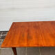 Scandinavian style extendable table