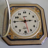 Enamel ceramic pendule/clock - Mark Peter - Germany