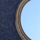Pair of oval mirrors from the Louis Philippe period in gilded wood.