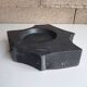 Large brutalist slate catchall from Trélazé, 1970s.