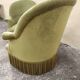 Nice pair of Napoleon III era toad armchairs