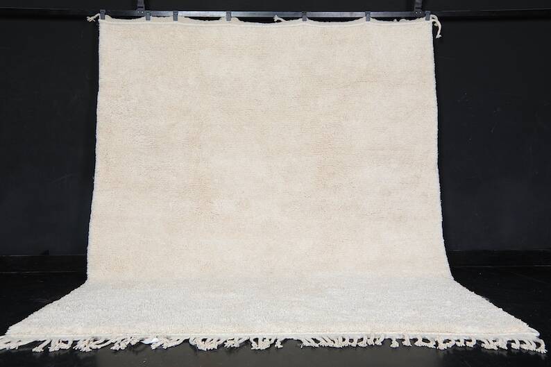 Handwoven Moroccan rug wool - 305 x 205 cm