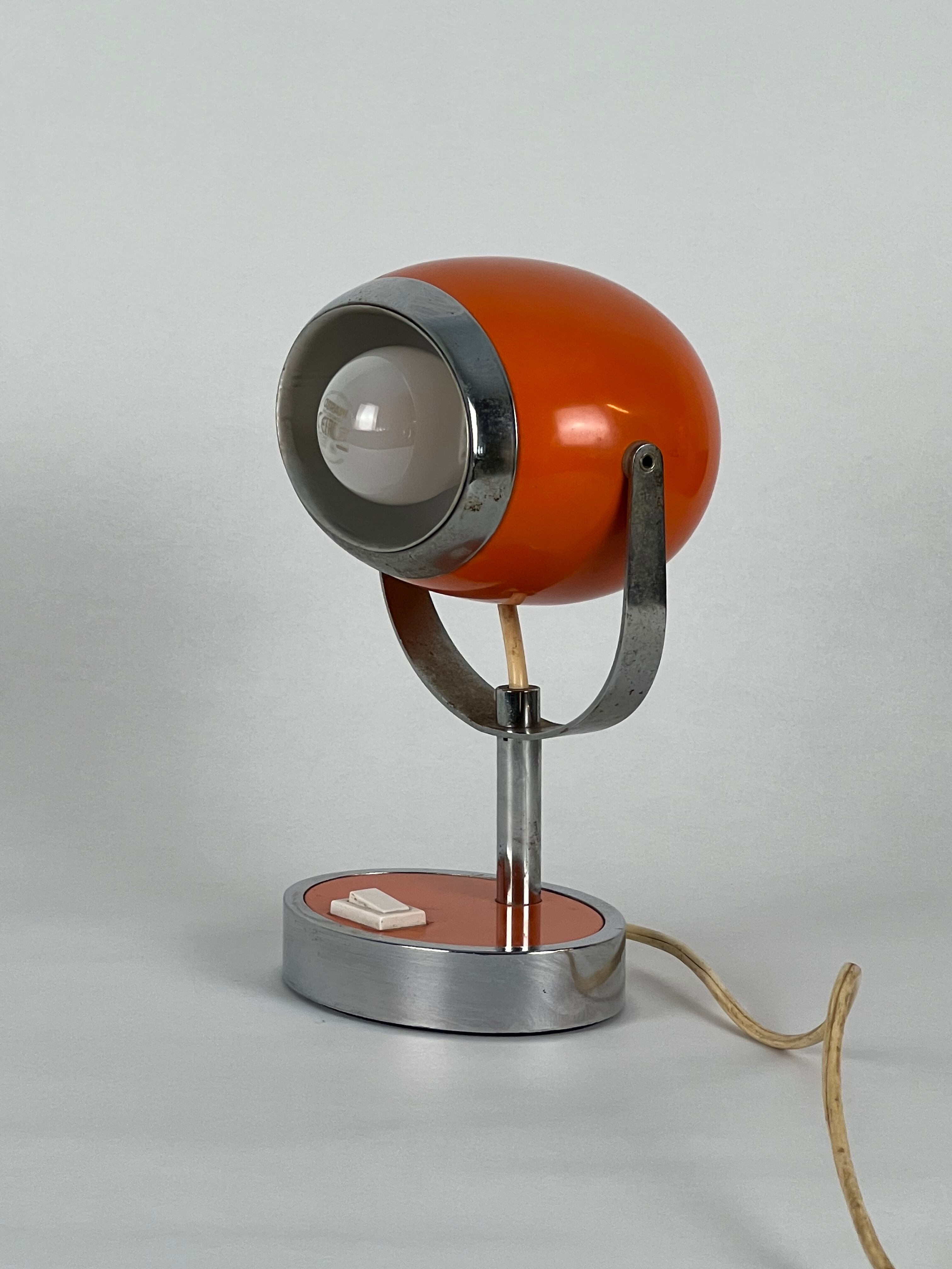 Desk lamp "Eye Ball", Italy, 60s.
