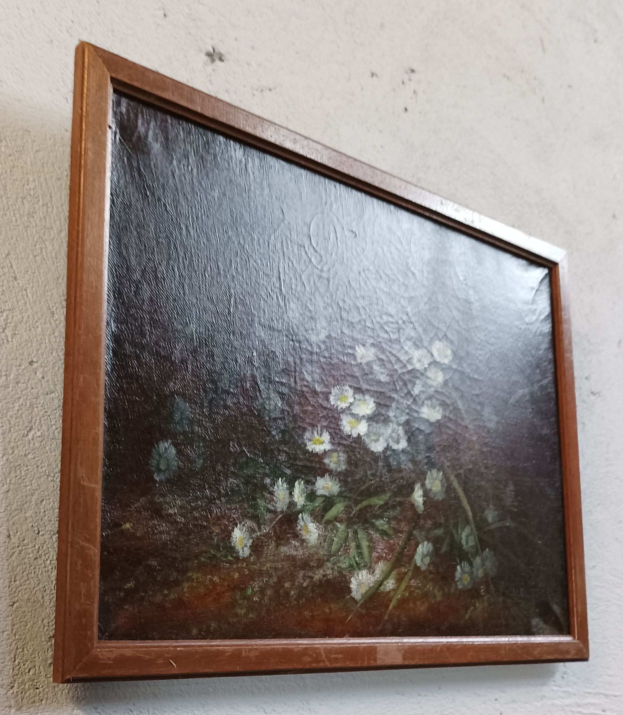 Paul TILLET (1844-1889) Les pâquerettes Oil on canvas