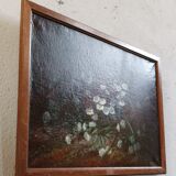 Les pâquerettes huile sur toile, paul tillet (1844-1889)