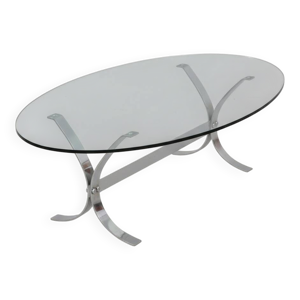 Table basse en verre - moderniste