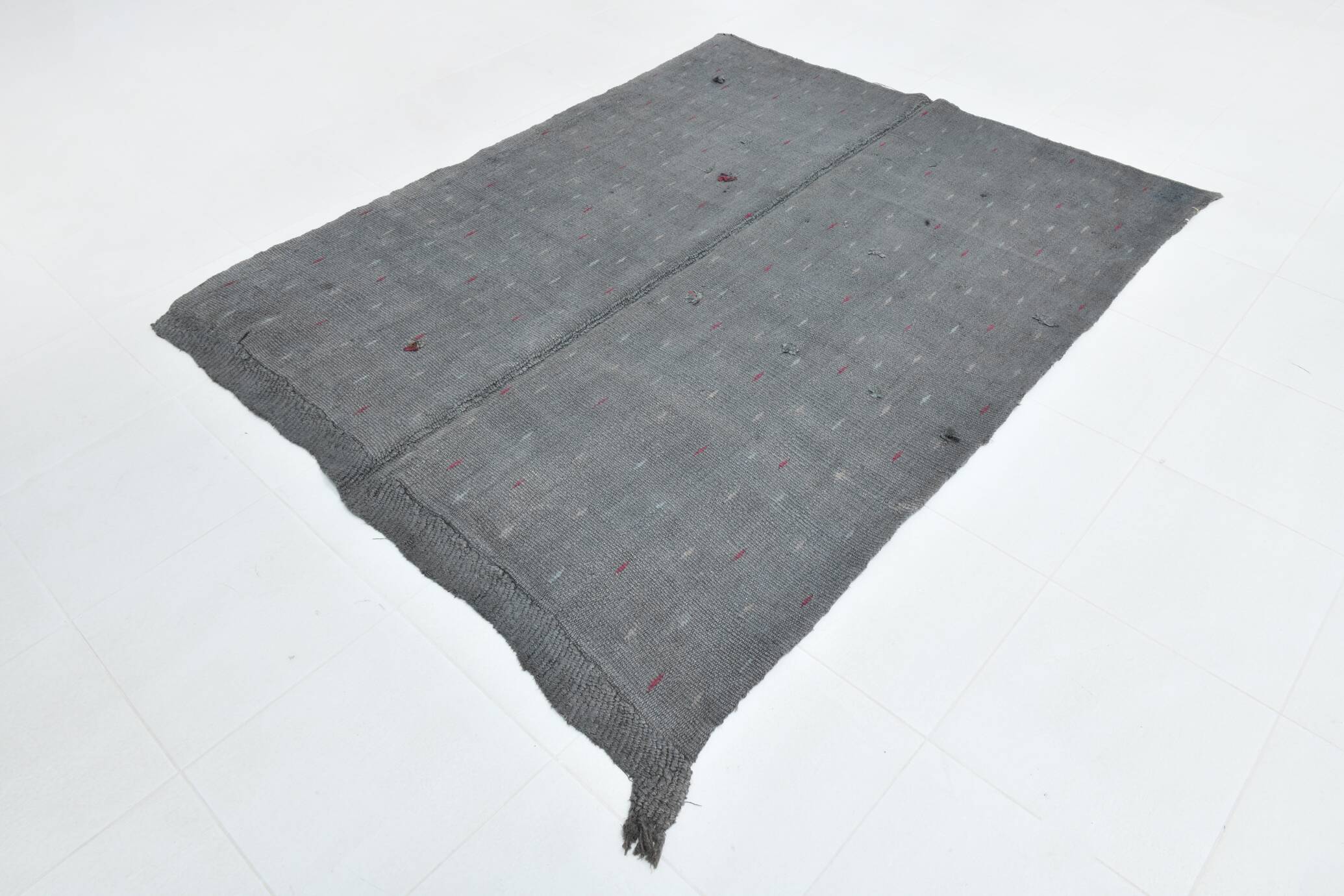 Shades Of Gray Ethnic Kilim Rug, 170x216Cm