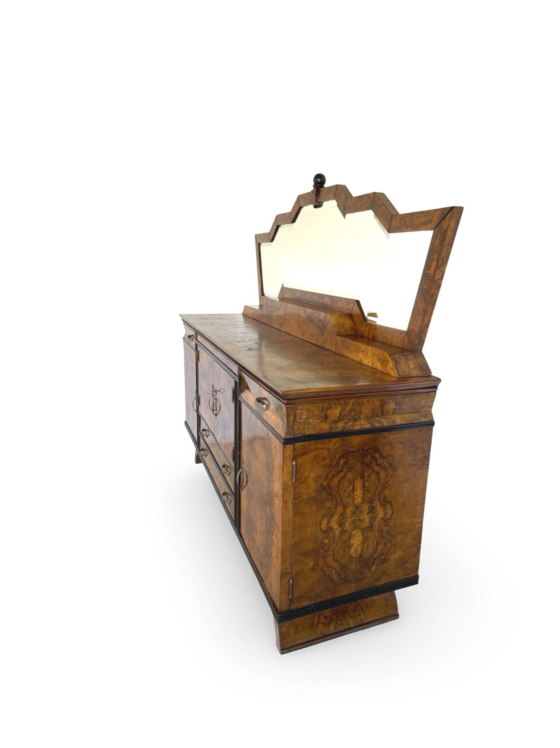 Crédence/buffet Art déco italien, années 1920.