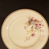 Flat plates 22,  Saint Amand, Earthenware, Fanny and Michel