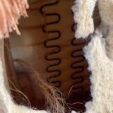 Padded golden yellow velvet toad