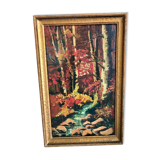 Oil on panel - Fauvism by R.Lefort