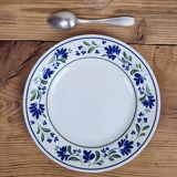 Composition of 6 dessert plates