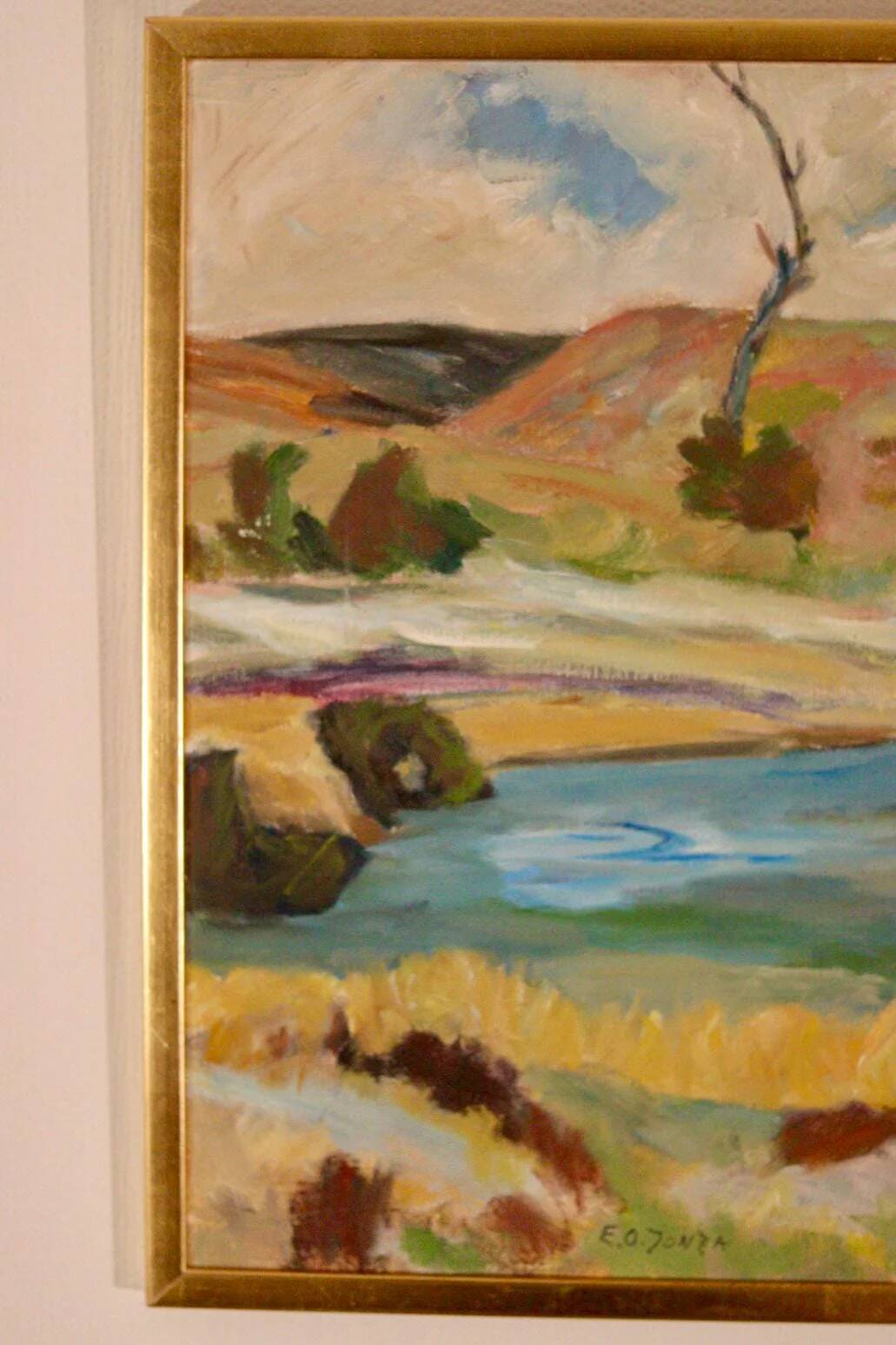 Serene landscape by E. O. Jonza