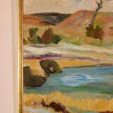 Serene landscape by E. O. Jonza