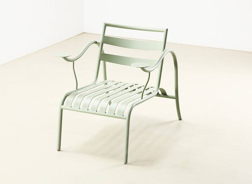 Jasper Morrison Early Thinking Man's Chair for Cappellini 1988