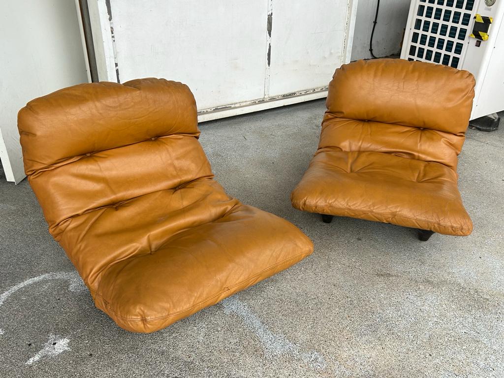 Paire de Fauteuils Marsala par Michel Ducaroy pour Ligne  Roset 1971