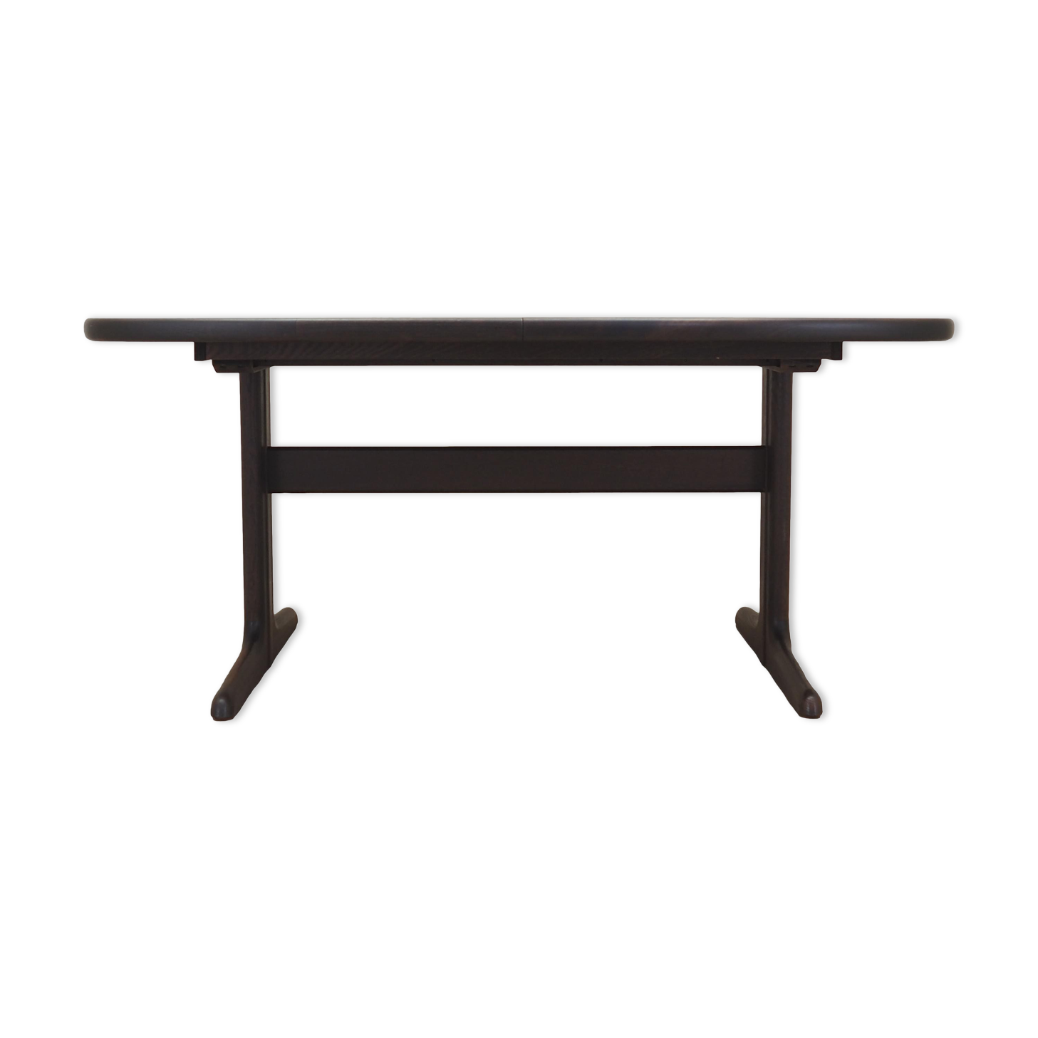 Oak table, Danish design, 1970s, manufacturer: Skovby