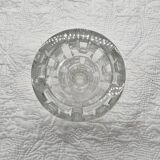 Vintage crystal tube vase