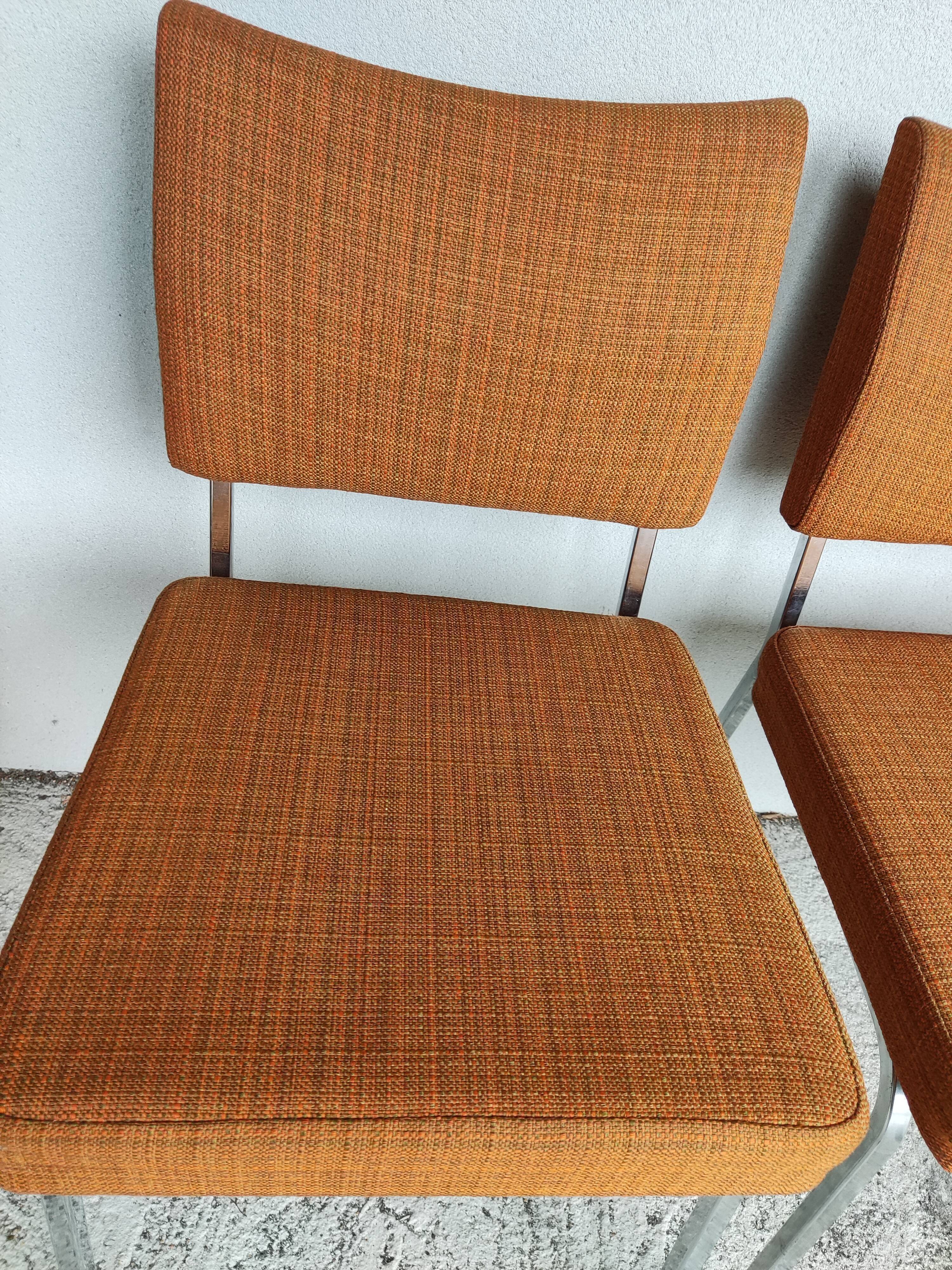 Vintage fabric chairs