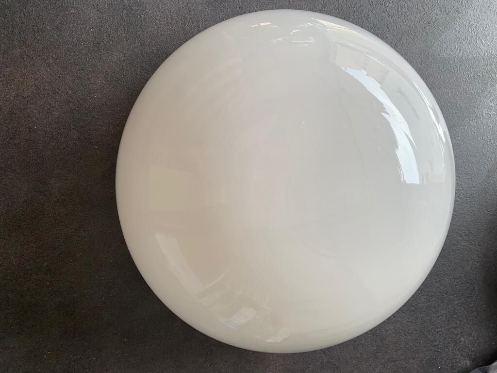 White opaline globe (glass only)
