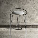 “Silver Moon” bar stool by Pascal Mourgue for Fermob