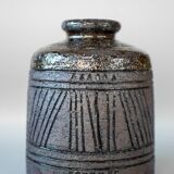Brutalist Art Ceramic Vase by Inger Persson for Rörstrand, Sweden