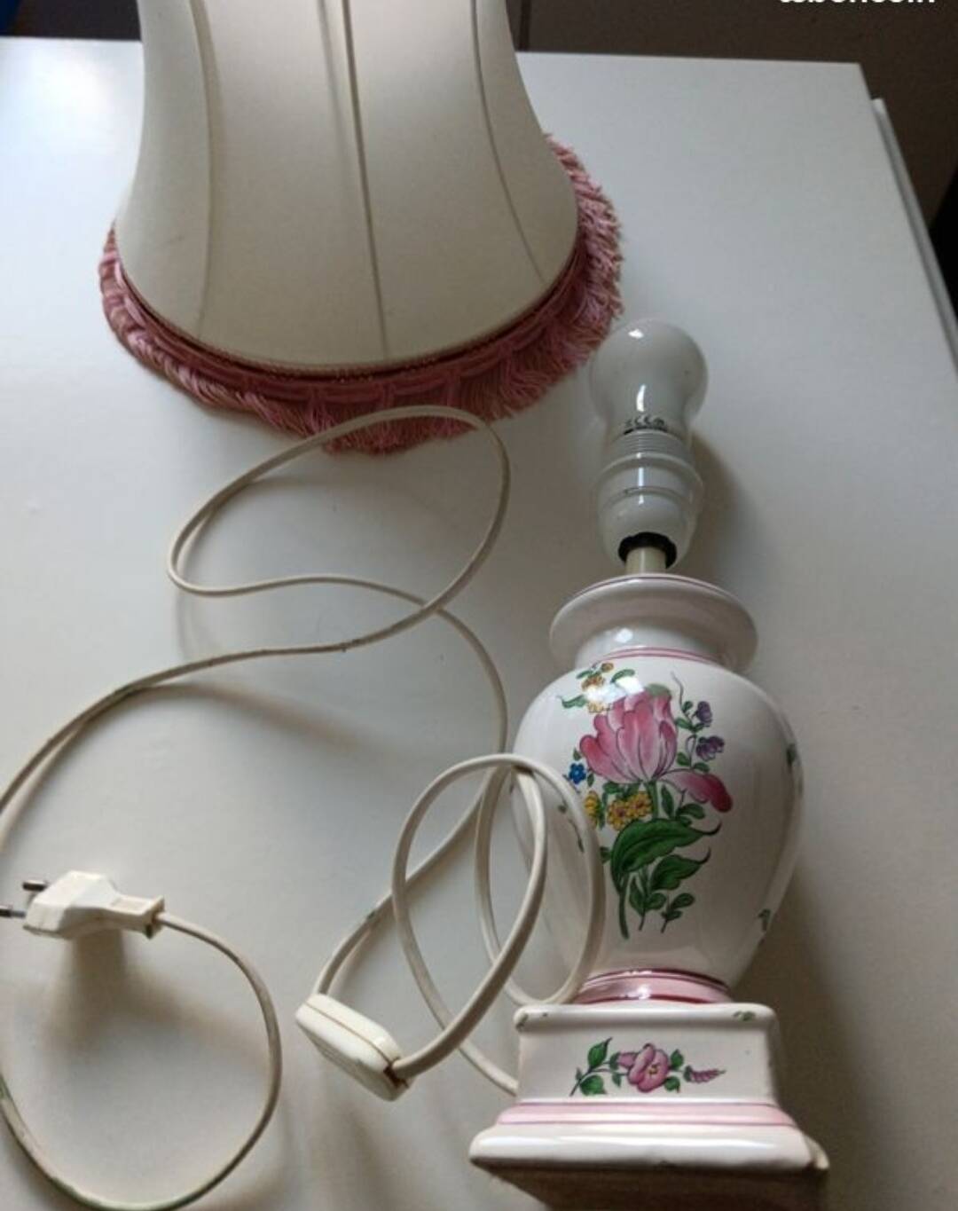 Lampe marque Lunéville du 20eme siècle.