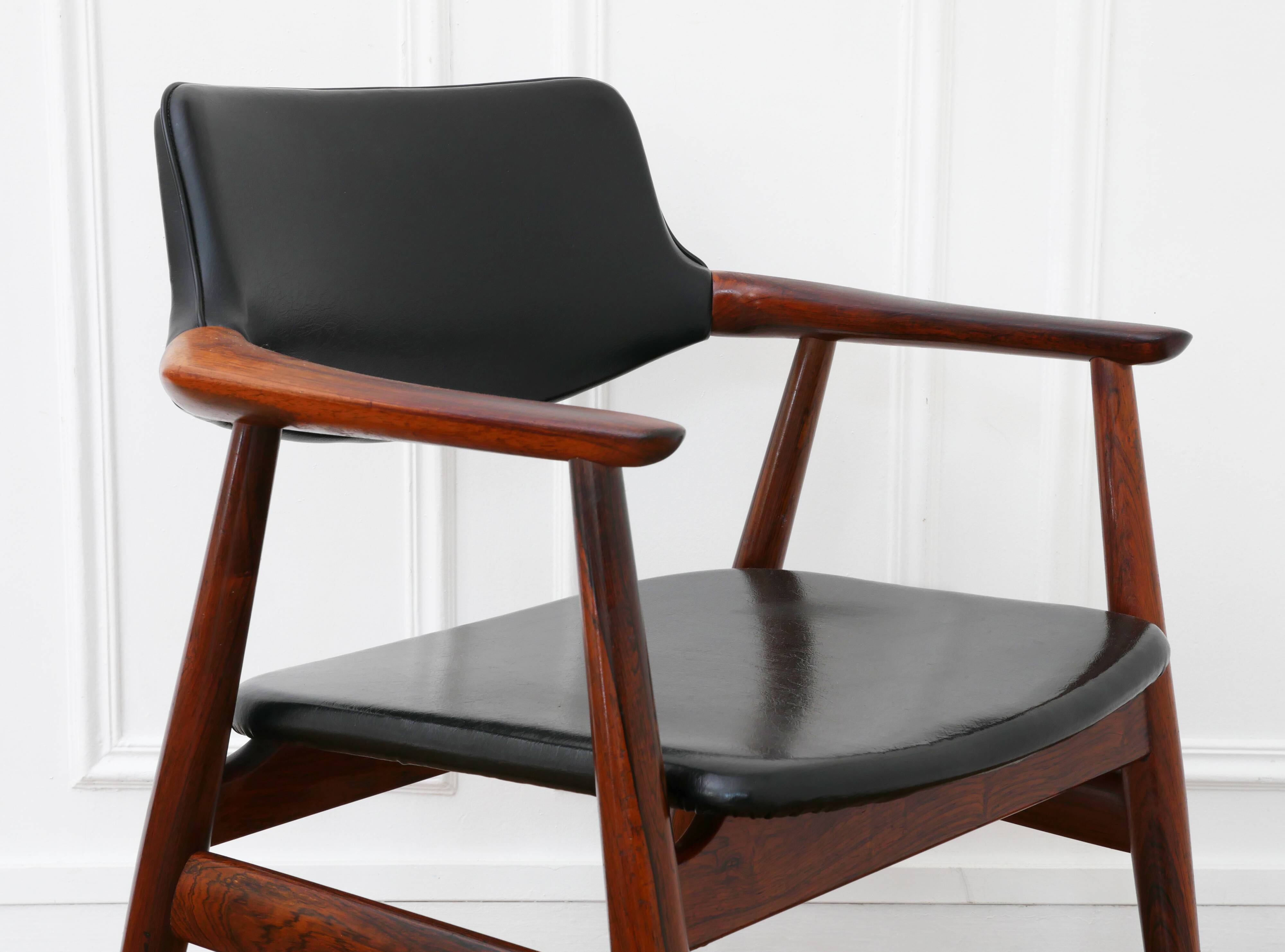Armchair Svend Age Eriksen – Glostrup Møbelfabrik - Rosewood