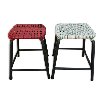 Pair of bistro stools from the 50s