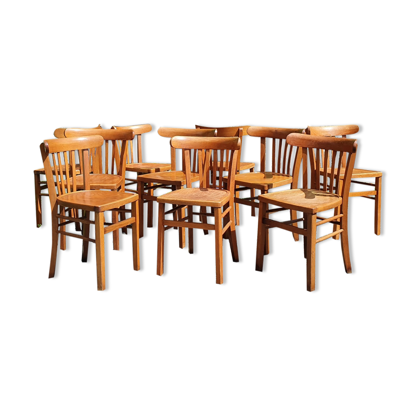 10 luterma bistro chairs 50s