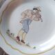 Ceramic plates. 70s/80s Work inspired by the 16th and 17th centuries.