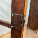 Biedermeier Bookcase in Walnut & Glass, Austria, 1825