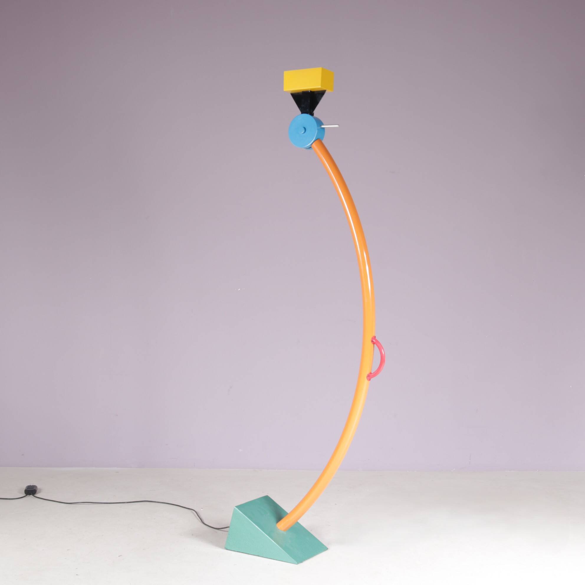 1980s Tree tops floor lamp by Ettore Sottsass for Memphis Milano Italy