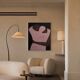 Close to You minimalist couple painting