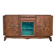 3-door, 2-drawer walnut veneer sideboard, 1960s