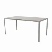 Aluminium desk, Scandinavian design, 1980s, manufacturer: Montana Furniture