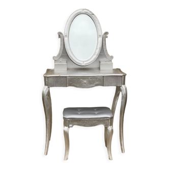 Dressing table and stool