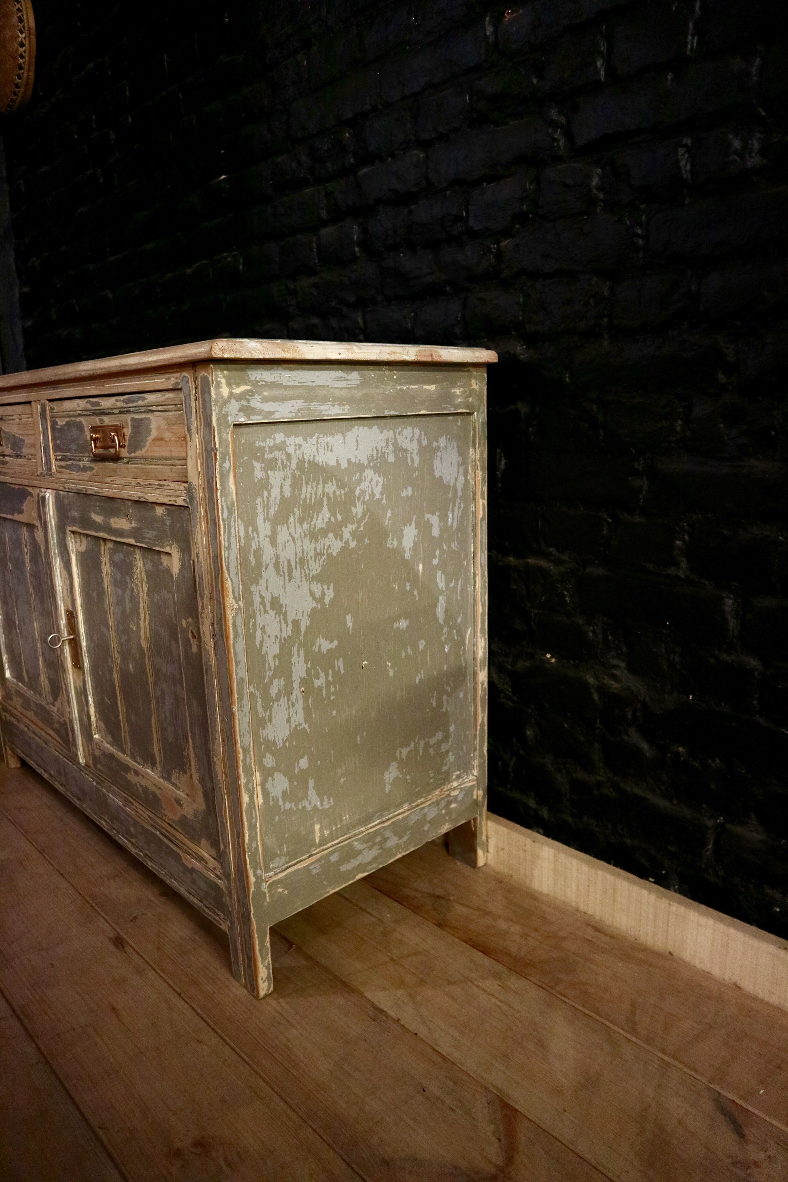 Restored patinated parisian buffet