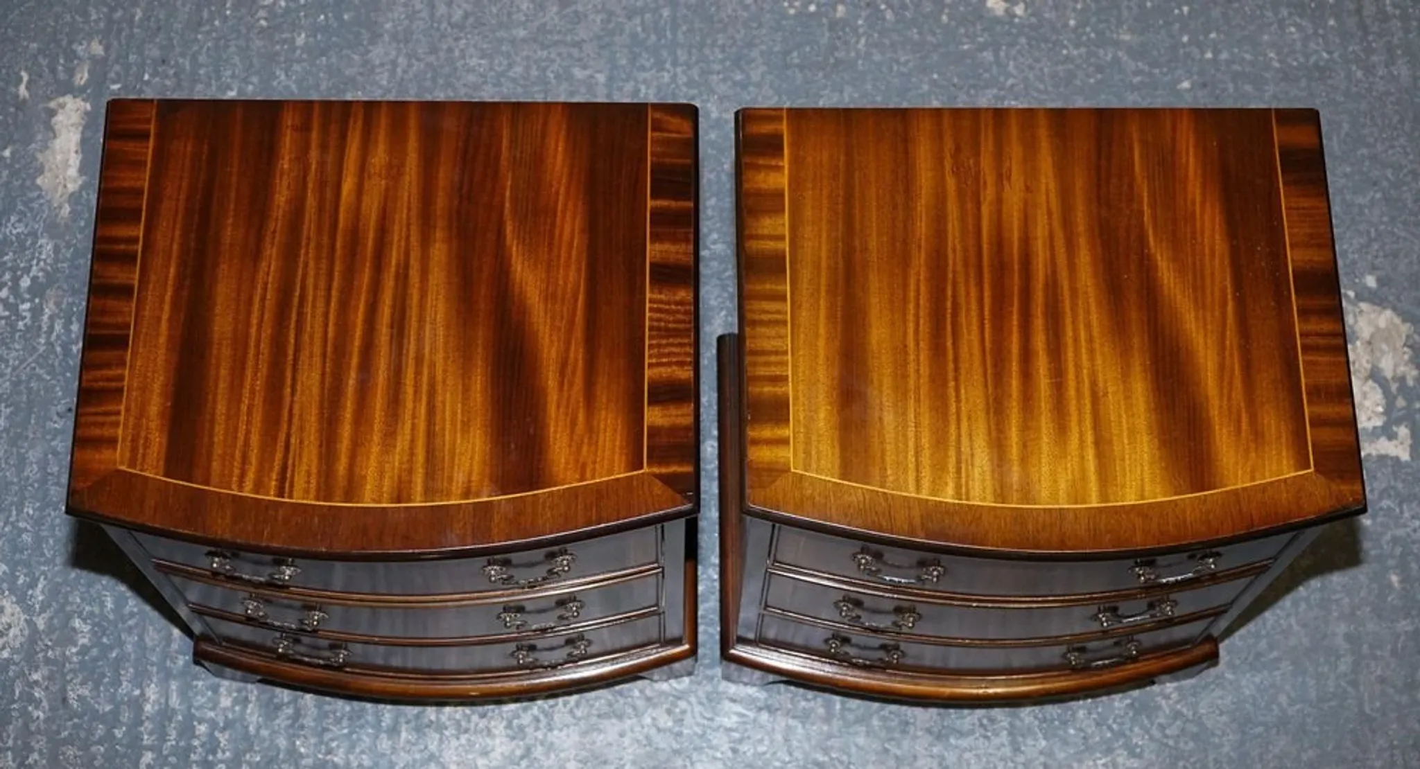 Vintage Bedside Tables, United Kingdom, Set of 2