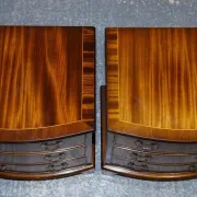 Vintage Bedside Tables, United Kingdom, Set of 2