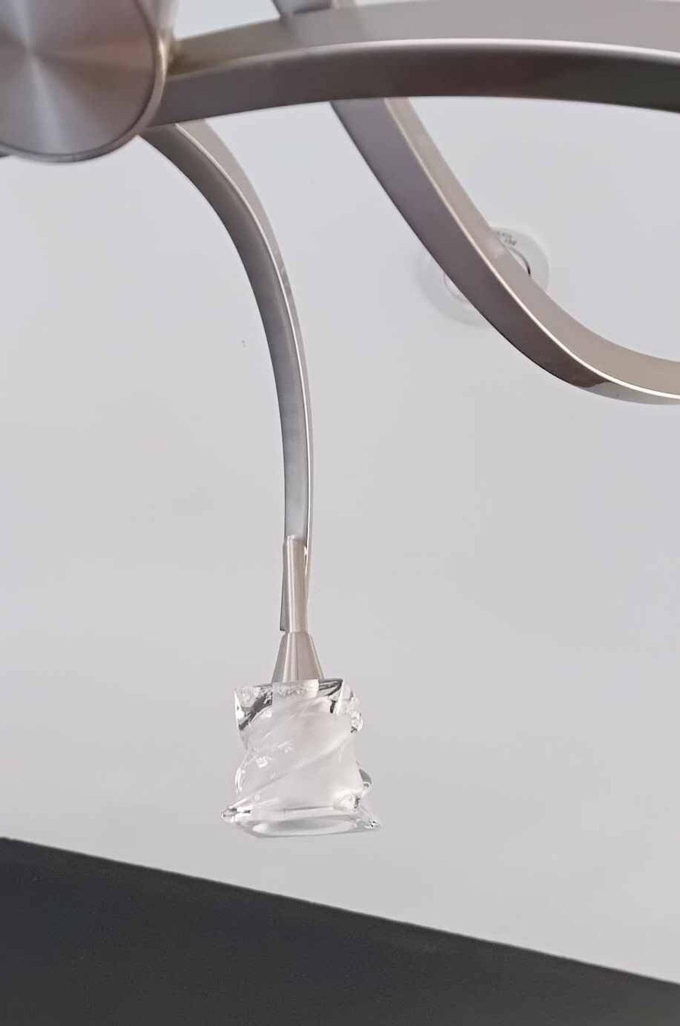 Lustre 8 bras Salomon, années 1980