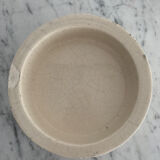 Beige ceramic trinket bowl