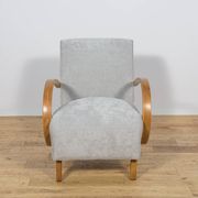 Model 410 armchairs by Jindřich Halabala for Up Závody, 1930s, set of 2