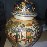Chinese ceramic vase signed and numbered