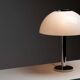 Plexi & chrome table lamp by Beisl Leuchten