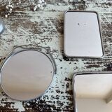 Round barber mirror 12.5 cm