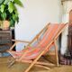 Folding chair known as a sun lounger from the early 20th century