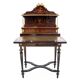 Inlayed desk, Napoleon III, France, circa 1870. Antique.