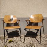 8 “Golf” Chairs by Francesco Zaccone for Thonet