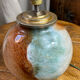Spherical glass lamp